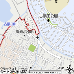 埼玉県春日部市上蛭田290周辺の地図