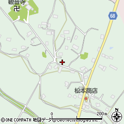 茨城県牛久市久野町3077周辺の地図