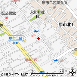 埼玉県上尾市原市1095-5周辺の地図