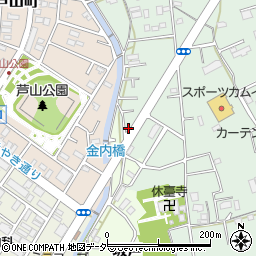 埼玉県坂戸市片柳2131-8周辺の地図
