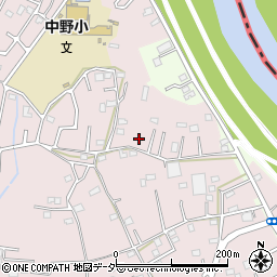 埼玉県春日部市東中野544周辺の地図