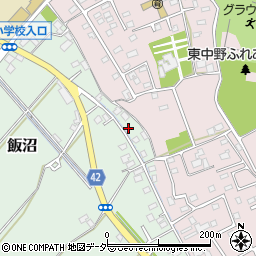 埼玉県春日部市飯沼59周辺の地図
