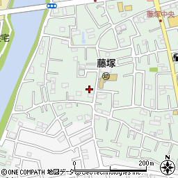 埼玉県春日部市藤塚857周辺の地図