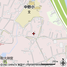 埼玉県春日部市東中野560周辺の地図