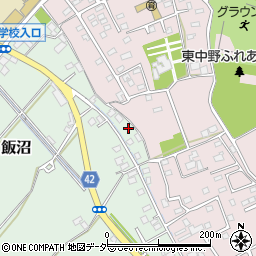 埼玉県春日部市飯沼96周辺の地図