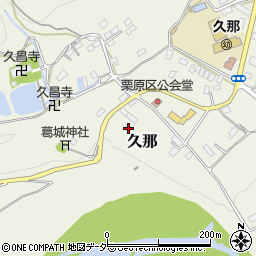 埼玉県秩父市久那2247-14周辺の地図