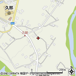 埼玉県秩父市久那2102周辺の地図