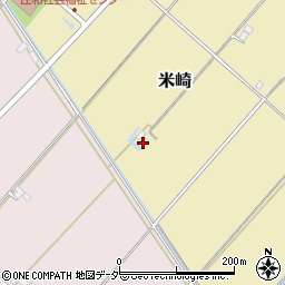 埼玉県春日部市米崎418周辺の地図