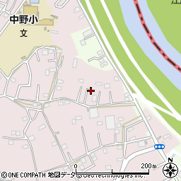 埼玉県春日部市東中野541周辺の地図