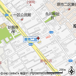埼玉県上尾市原市1106-11周辺の地図