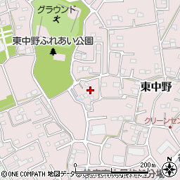 埼玉県春日部市東中野958周辺の地図