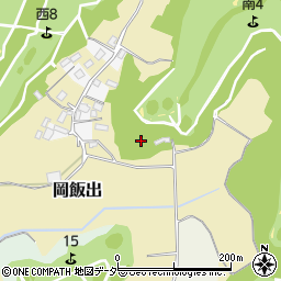 茨城県稲敷市岡飯出周辺の地図