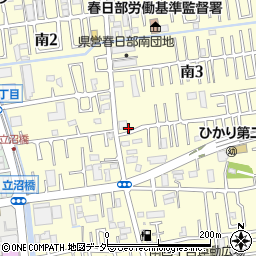 埼玉県春日部市南周辺の地図
