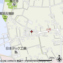 埼玉県坂戸市小沼307周辺の地図
