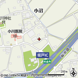 埼玉県坂戸市小沼877周辺の地図