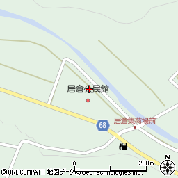 川上村消防団居倉分団詰所周辺の地図