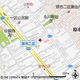 埼玉県上尾市原市1106-10周辺の地図