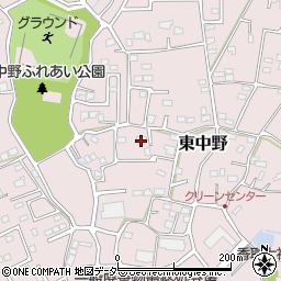 埼玉県春日部市東中野820周辺の地図