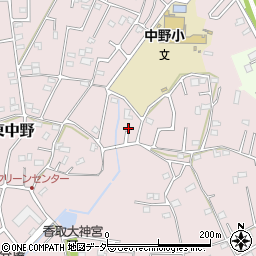 埼玉県春日部市東中野706周辺の地図