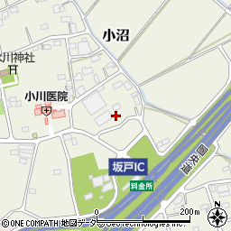 埼玉県坂戸市小沼878周辺の地図