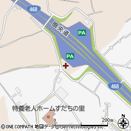 首都圏中央連絡自動車道江戸崎ＰＡ外回り周辺の地図