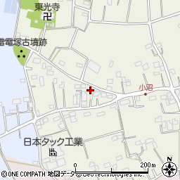 埼玉県坂戸市小沼305周辺の地図