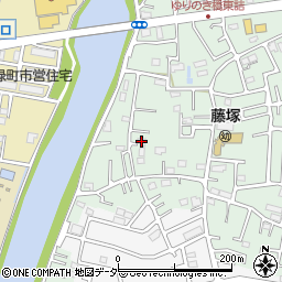 埼玉県春日部市藤塚840周辺の地図