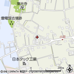 埼玉県坂戸市小沼302周辺の地図