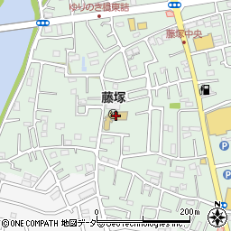 藤塚周辺の地図