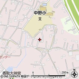 埼玉県春日部市東中野563周辺の地図