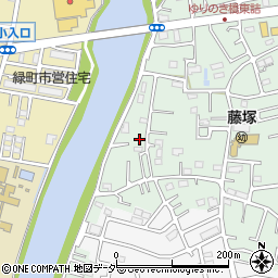 埼玉県春日部市藤塚813周辺の地図