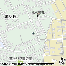 茨城県鹿嶋市港ケ丘273-33周辺の地図