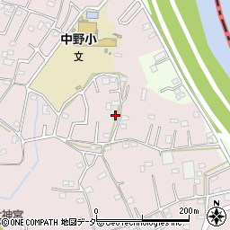 埼玉県春日部市東中野573周辺の地図