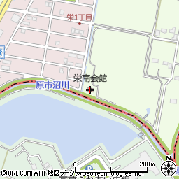 栄南会館周辺の地図