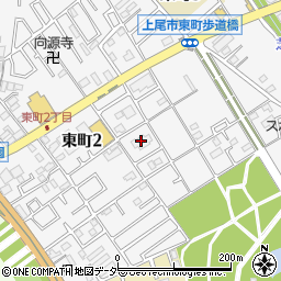 県営上尾東町団地周辺の地図