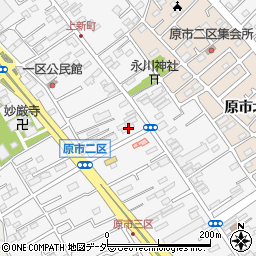 埼玉県上尾市原市1108周辺の地図