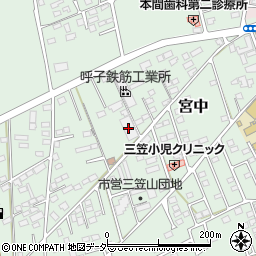 三笠自動車株式会社周辺の地図