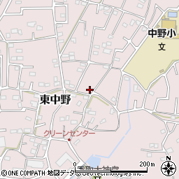 埼玉県春日部市東中野1477周辺の地図