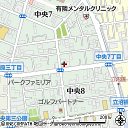東京即売春日部営業所周辺の地図