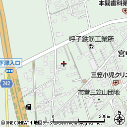 海老沢住宅周辺の地図