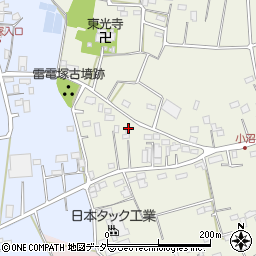 埼玉県坂戸市小沼296-1周辺の地図