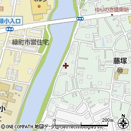 埼玉県春日部市藤塚815周辺の地図