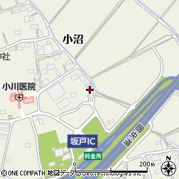 埼玉県坂戸市小沼882-1周辺の地図