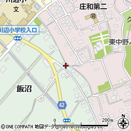 埼玉県春日部市飯沼69周辺の地図