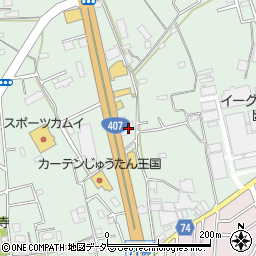 埼玉県坂戸市片柳2290周辺の地図