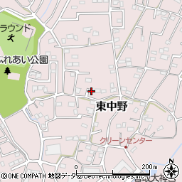 埼玉県春日部市東中野1464周辺の地図