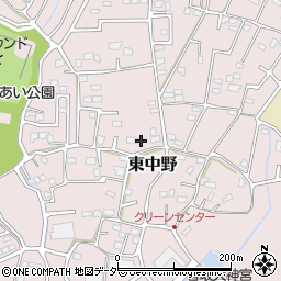 埼玉県春日部市東中野1467周辺の地図