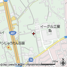 埼玉県坂戸市片柳1558周辺の地図
