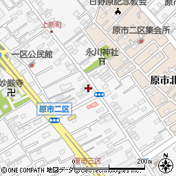 埼玉県上尾市原市1111周辺の地図