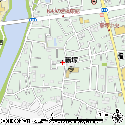 埼玉県春日部市藤塚848周辺の地図